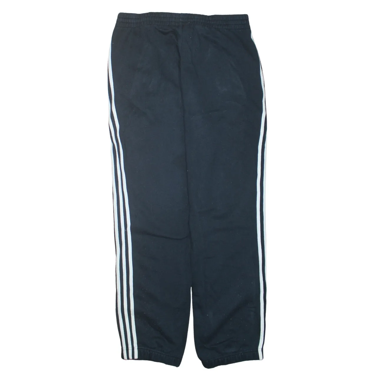 Adidas 90's 3 Stripes Casual Joggers / Sweatpants Large Black sold by Vintage Club product image thumbnail 2