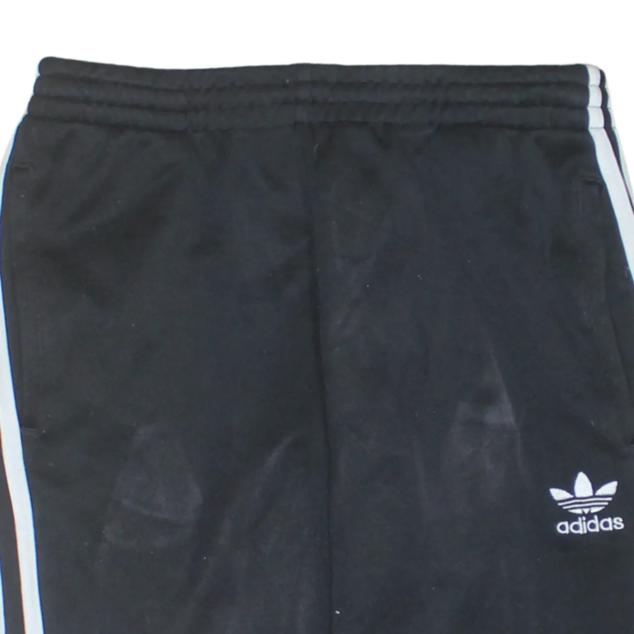 Adidas 90's 3 Stripes Casual Joggers / Sweatpants Small Black sold by Vintage Club product image thumbnail 3