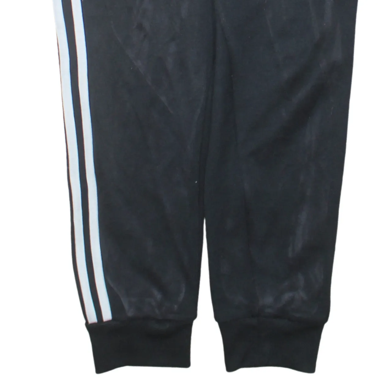 Adidas 90's 3 Stripes Casual Joggers / Sweatpants Small Black sold by Vintage Club product image thumbnail 4