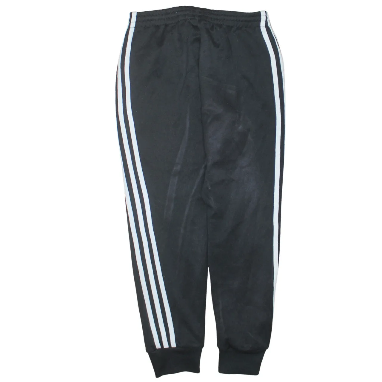 Adidas 90's 3 Stripes Casual Joggers / Sweatpants Small Black sold by Vintage Club product image thumbnail 2