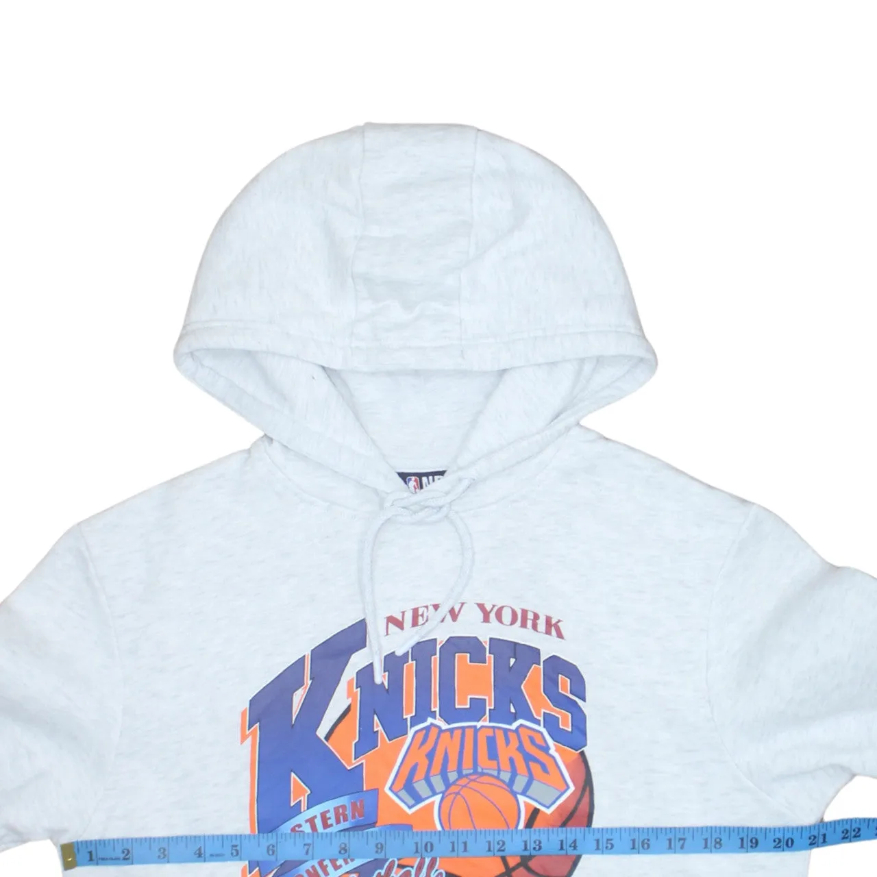 NBA 90's Drawstring Pockets Pullover Hoodie Medium Grey sold by Vintage Club product image thumbnail 5