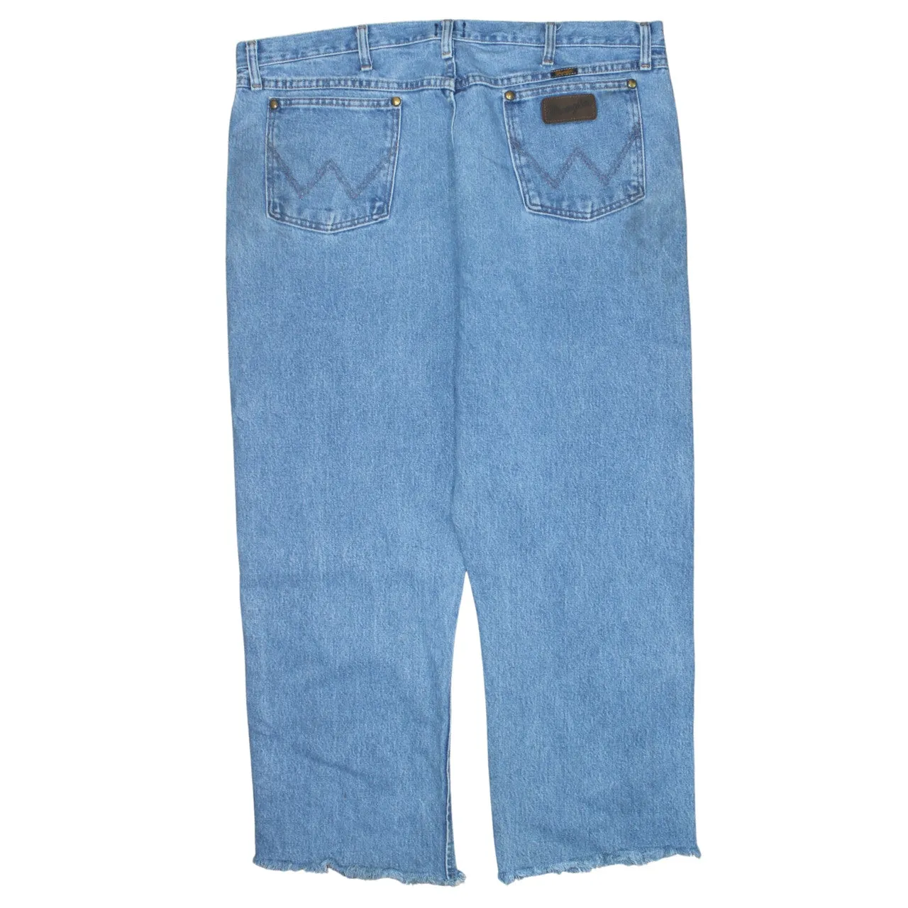 Wrangler 90's Lightwash Straight Leg Baggy Jeans / Pants 40 Blue sold by Vintage Club