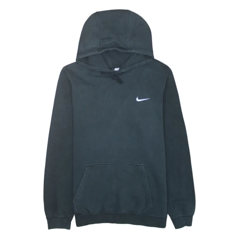 Nike 90's Swoosh Pullover Hoodie Small Black sold by Vintage Club