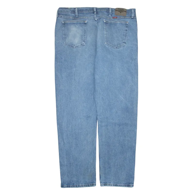 Wrangler 90's Lightwash Straight Leg Baggy Jeans / Pants 40 Blue sold by Vintage Club