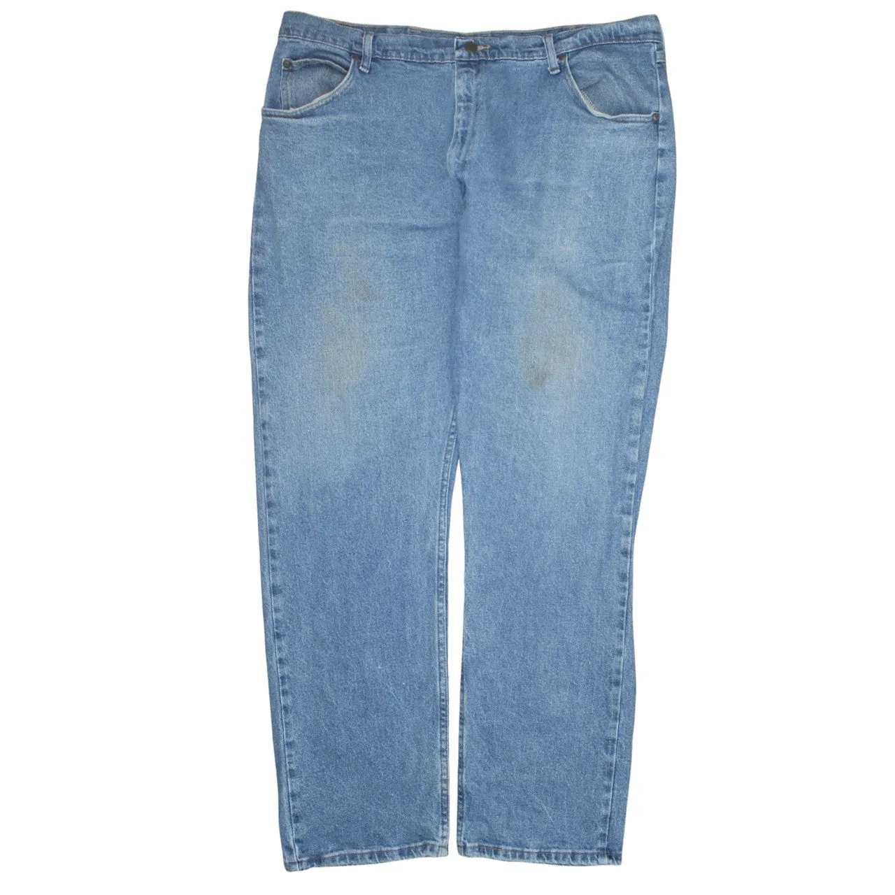 Wrangler 90's Lightwash Straight Leg Baggy Jeans / Pants 40 Blue sold by Vintage Club product image thumbnail 2