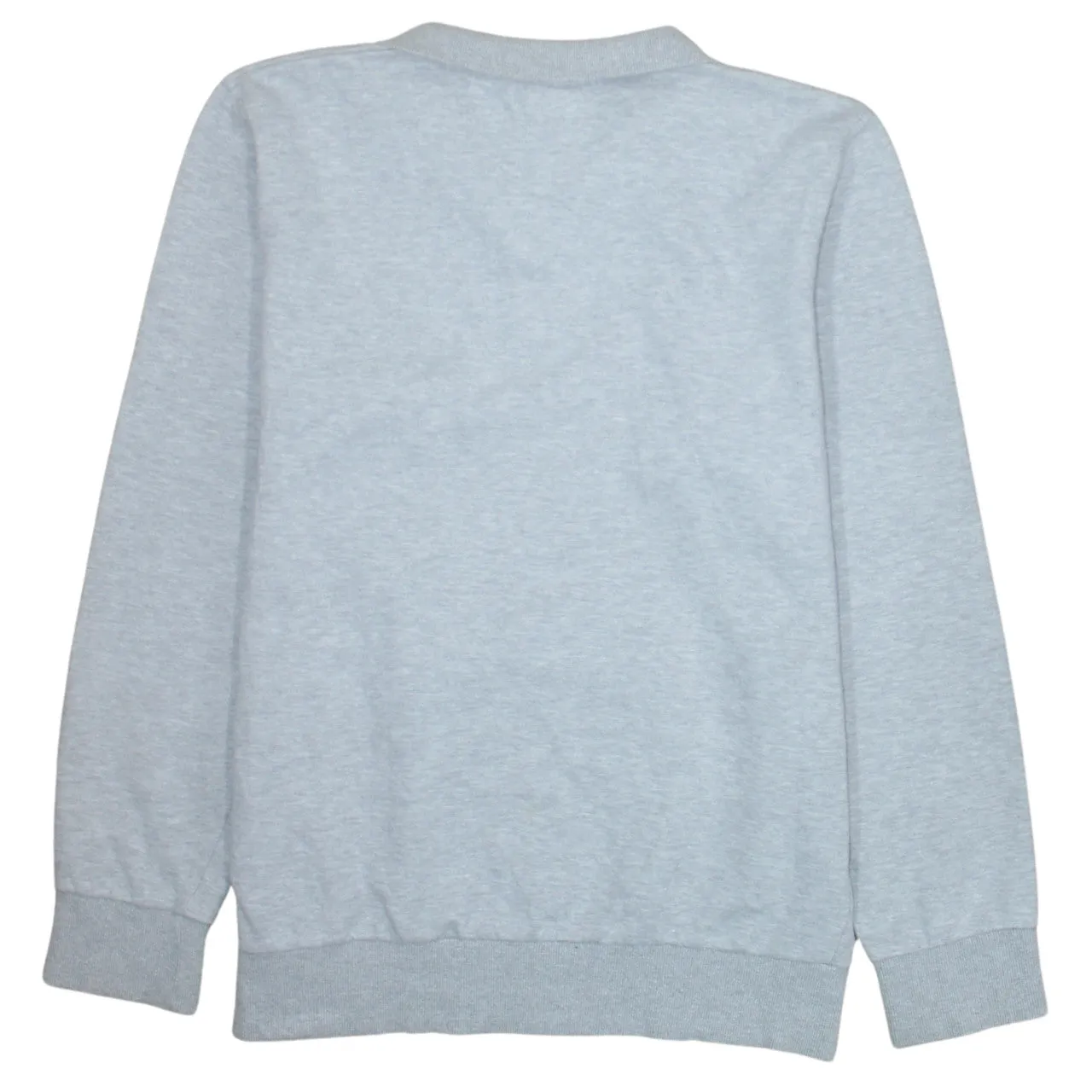 Ellesse 90's Lightweight Quarter Zip Sweatshirt Large Grey sold by Vintage Club product image thumbnail 2