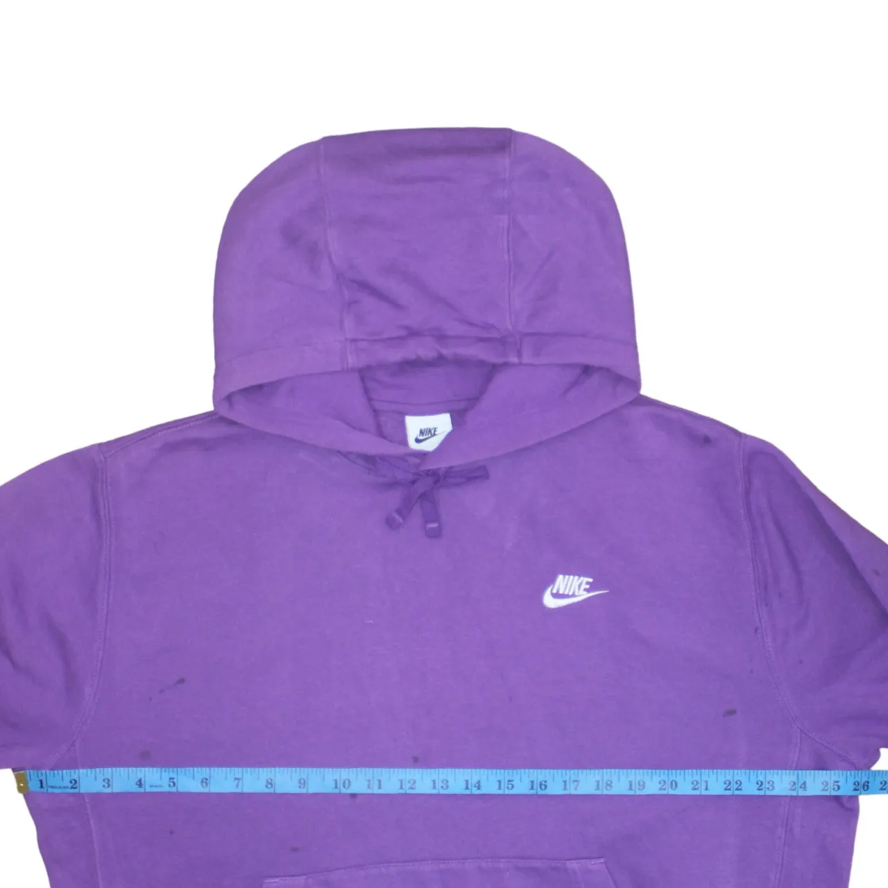 Nike 90's Swoosh Pullover Hoodie Large Purple sold by Vintage Club product image thumbnail 5