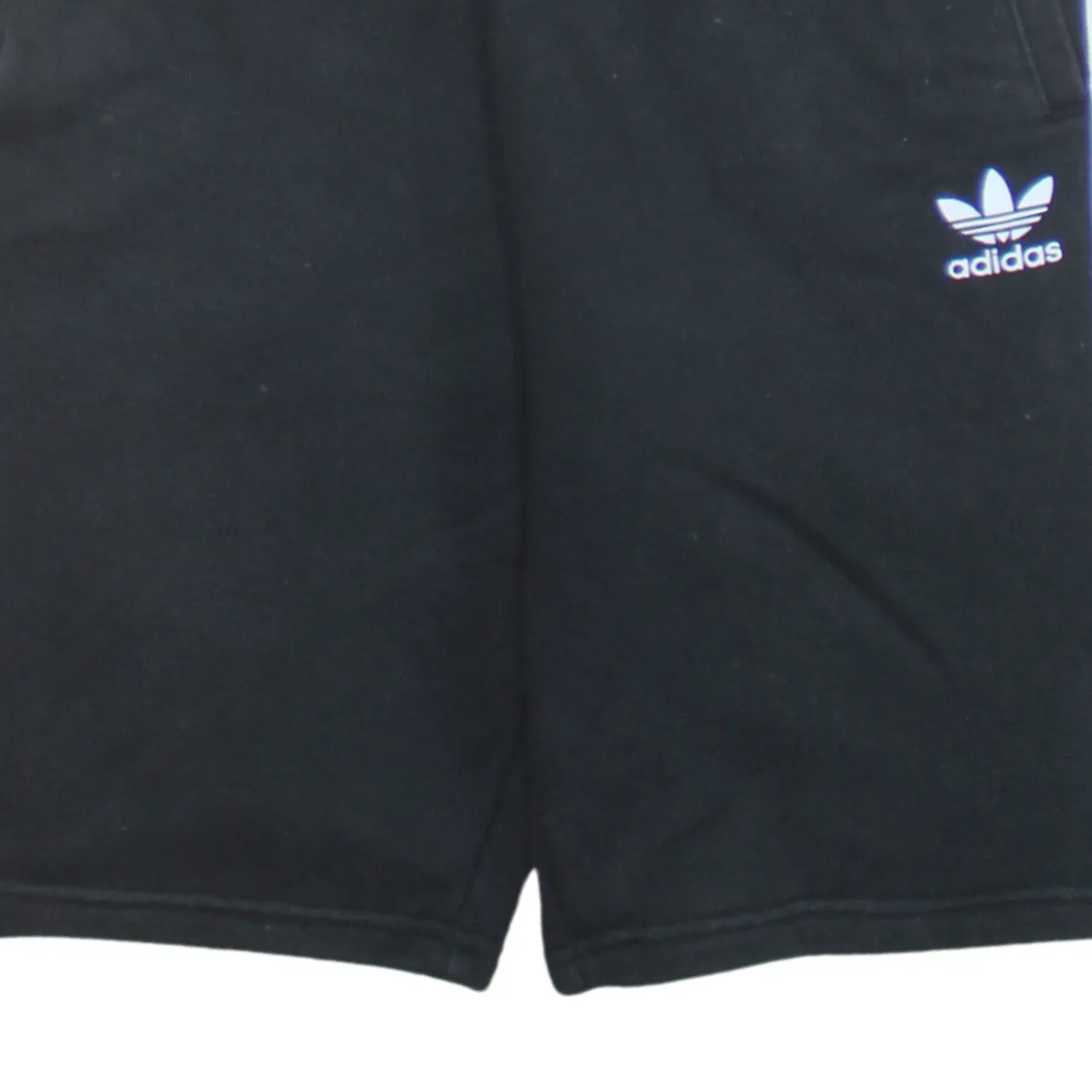 Adidas 90's 3 Stripes Baggy Chino Shorts 28 Black sold by Vintage Club product image thumbnail 4