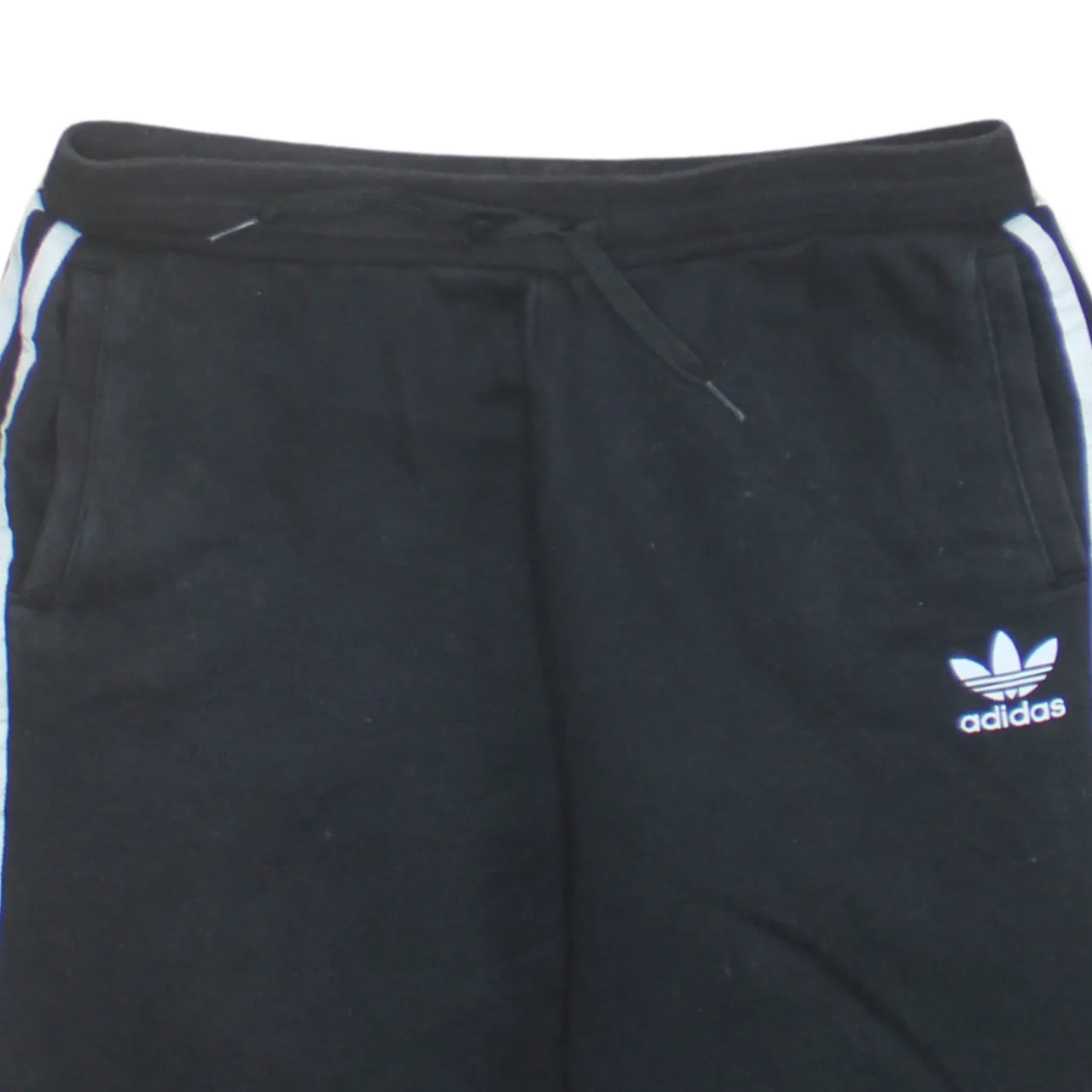 Adidas 90's 3 Stripes Baggy Chino Shorts 28 Black sold by Vintage Club product image thumbnail 3