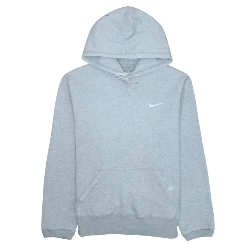 Nike 90's Swoosh Pullover Hoodie Large Grey sold by Vintage Club