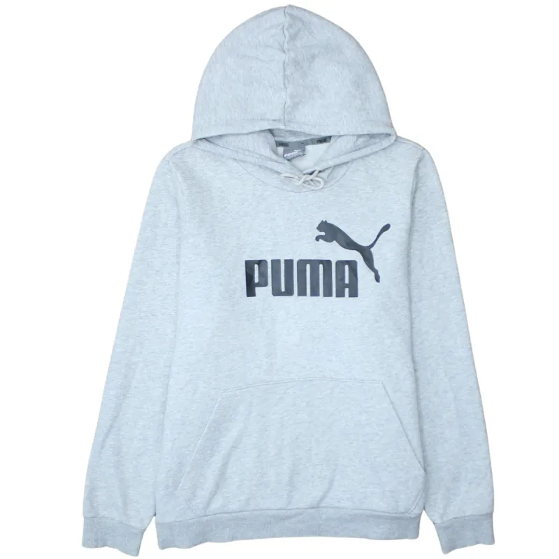 Puma 90's Spellout Pullover Hoodie XXLarge (2XL) Grey sold by Vintage Club
