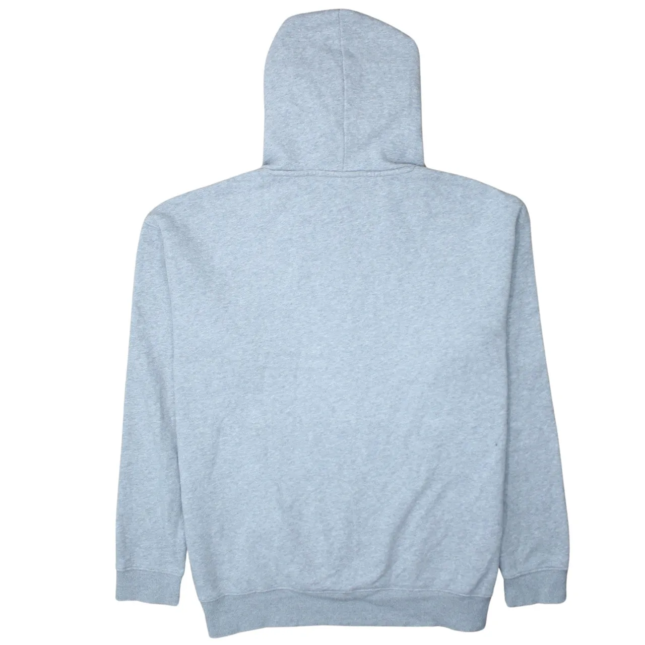 Adidas 90's Drawstring Pockets Pullover Hoodie Large Grey sold by Vintage Club product image thumbnail 2