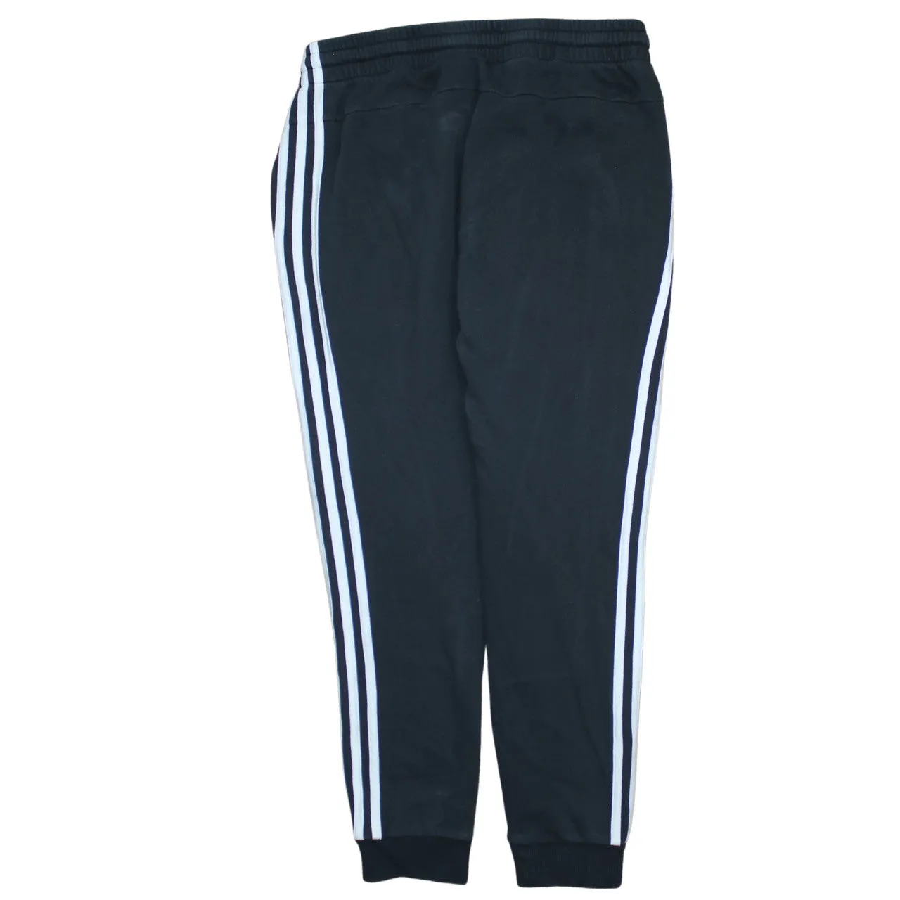 Adidas 90's 3 Stripes Casual Joggers / Sweatpants Large Black sold by Vintage Club product image thumbnail 2