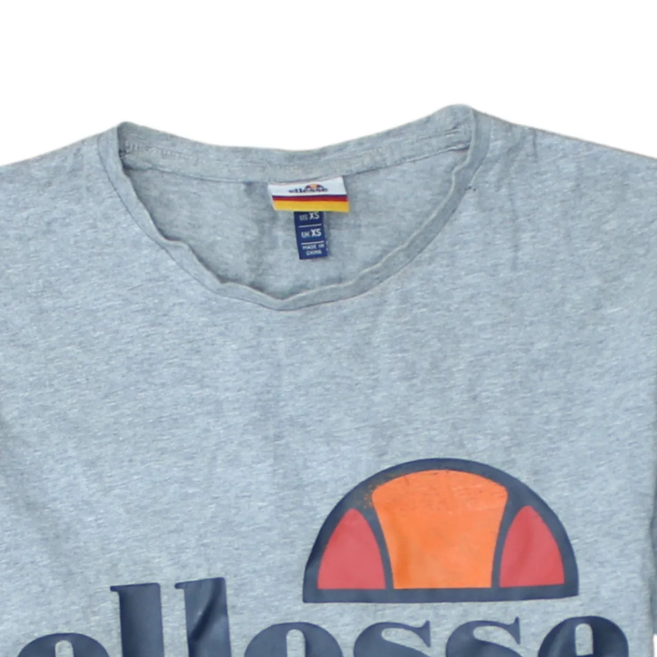 Ellesse 90's Spellout Short Sleeves T Shirt XSmall Grey sold by Vintage Club product image thumbnail 3