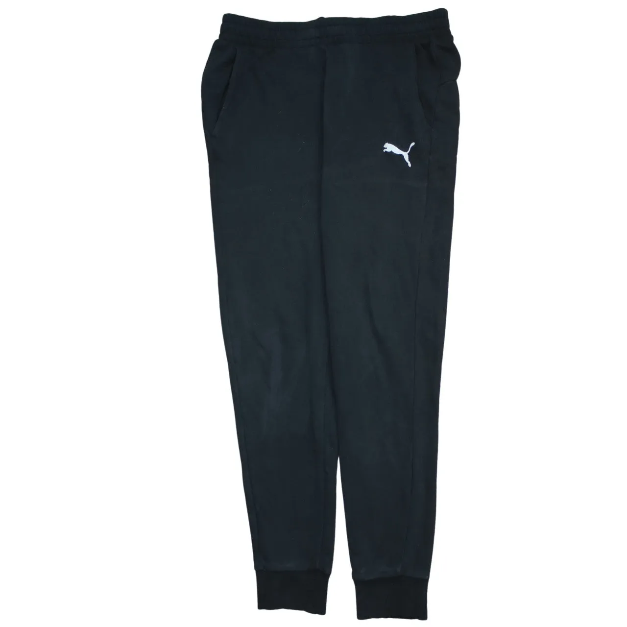Puma 90's Rib Cuff Casual Joggers / Sweatpants Large Black sold by Vintage Club