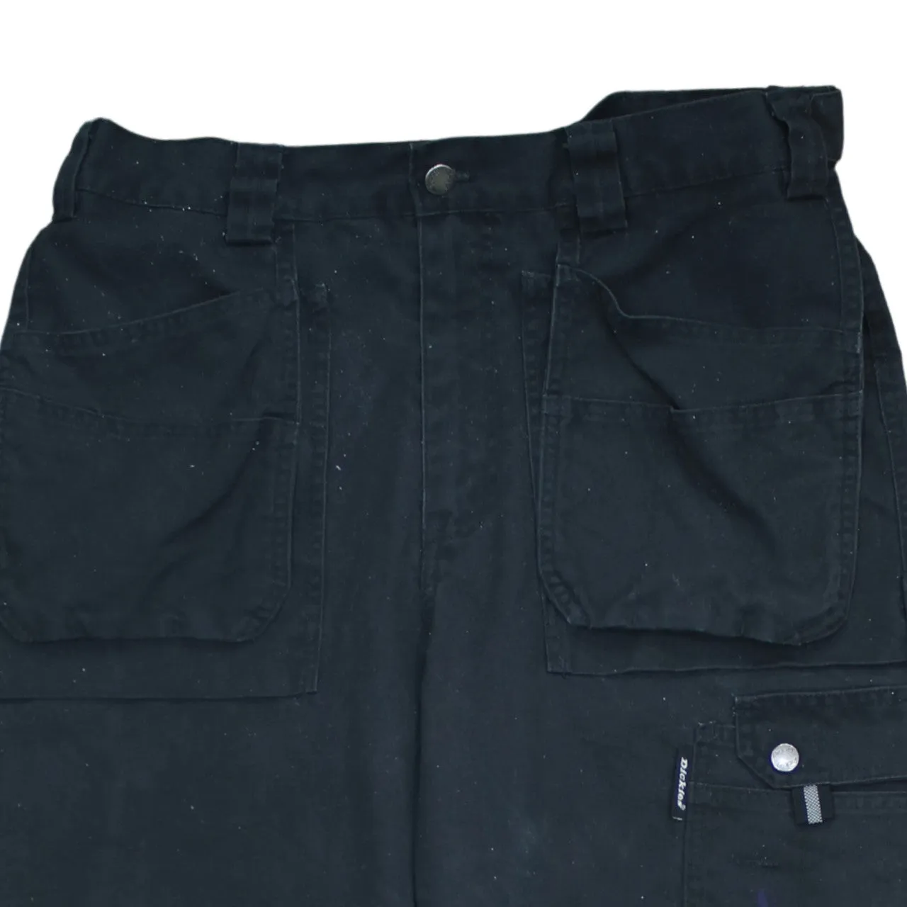 Dickies 90's Lightweight Straight Leg Baggy Trousers / Pants 34 Black sold by Vintage Club product image thumbnail 3