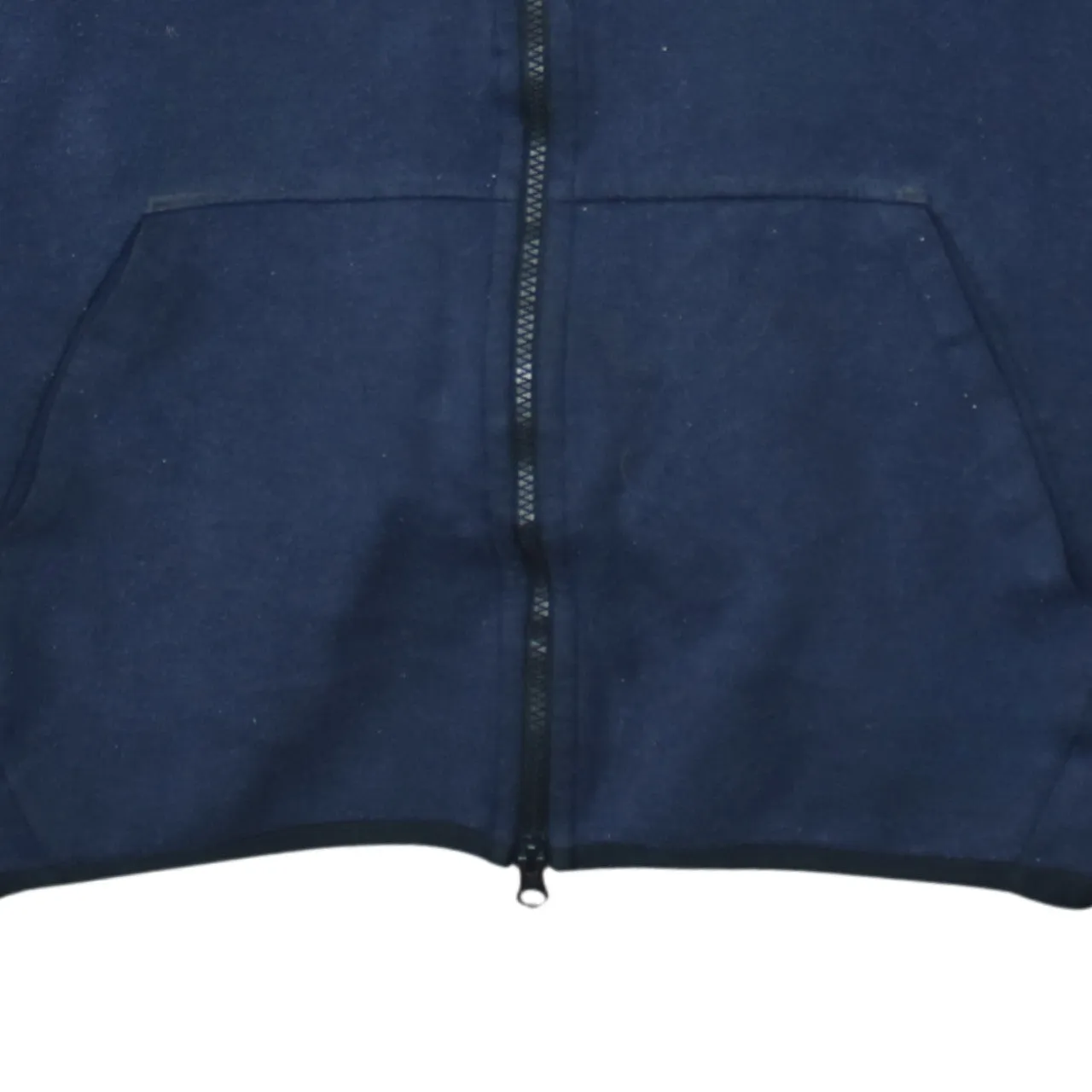 Nike 90's Swoosh Full Zip Up Hoodie XLarge Navy Blue sold by Vintage Club product image thumbnail 4