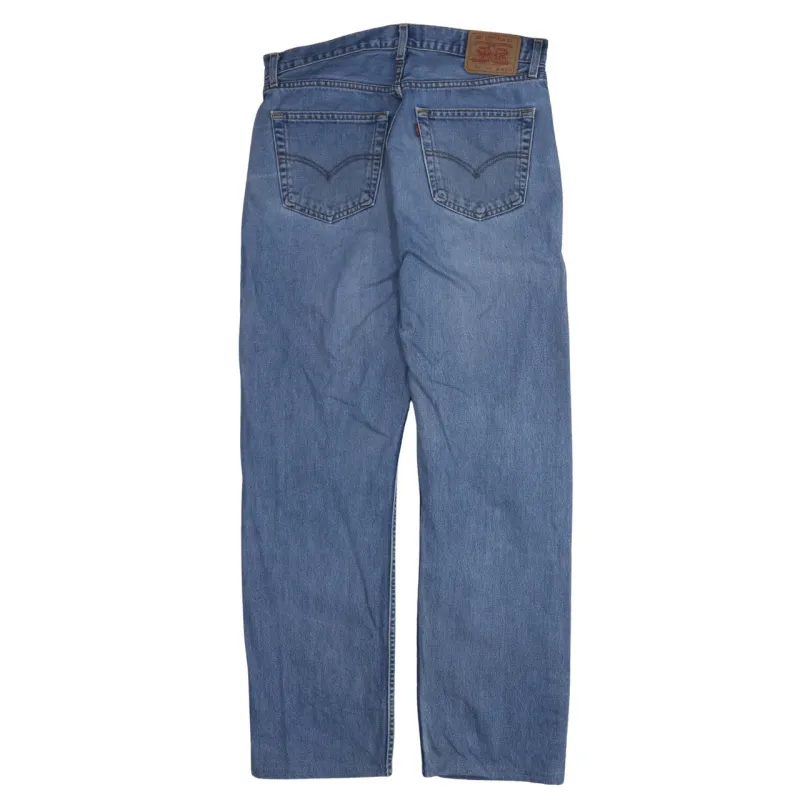 Levi Strauss &Co 90's 512 Straight Leg Baggy Jeans / Pants 36 Blue sold by Vintage Club