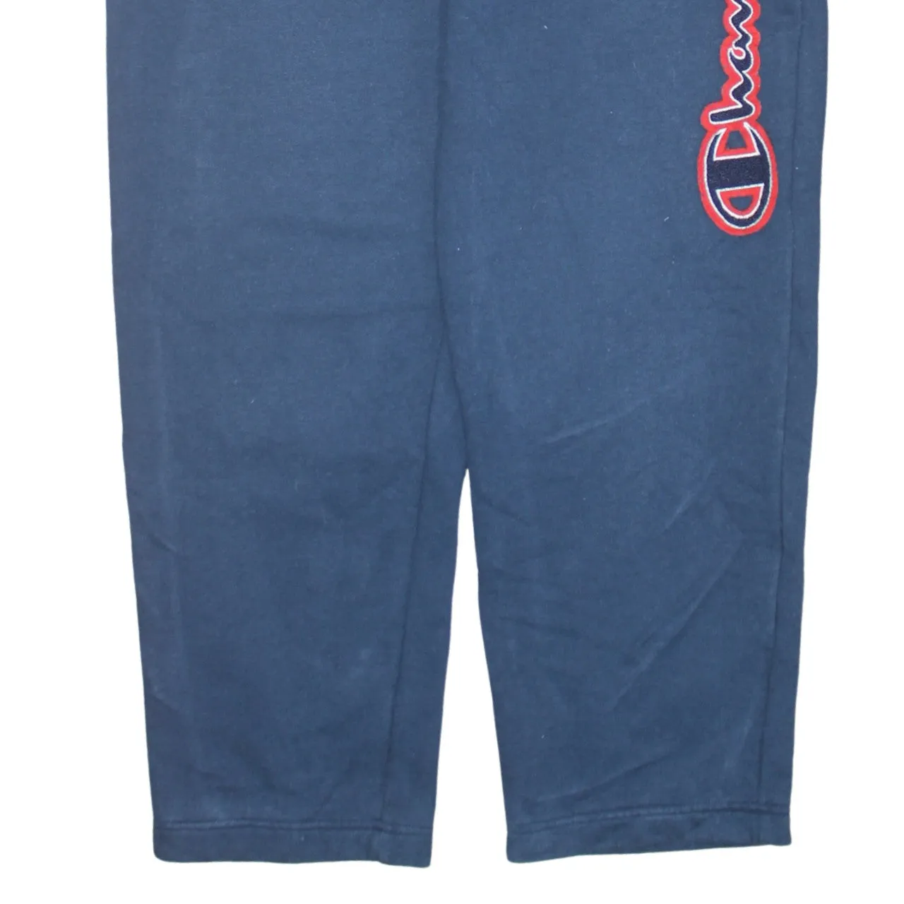 Champion 90's Elasticated Waistband Drawstrings Straight Leg Baggy Joggers / Sweatpants Medium Navy Blue sold by Vintage Club product image thumbnail 4