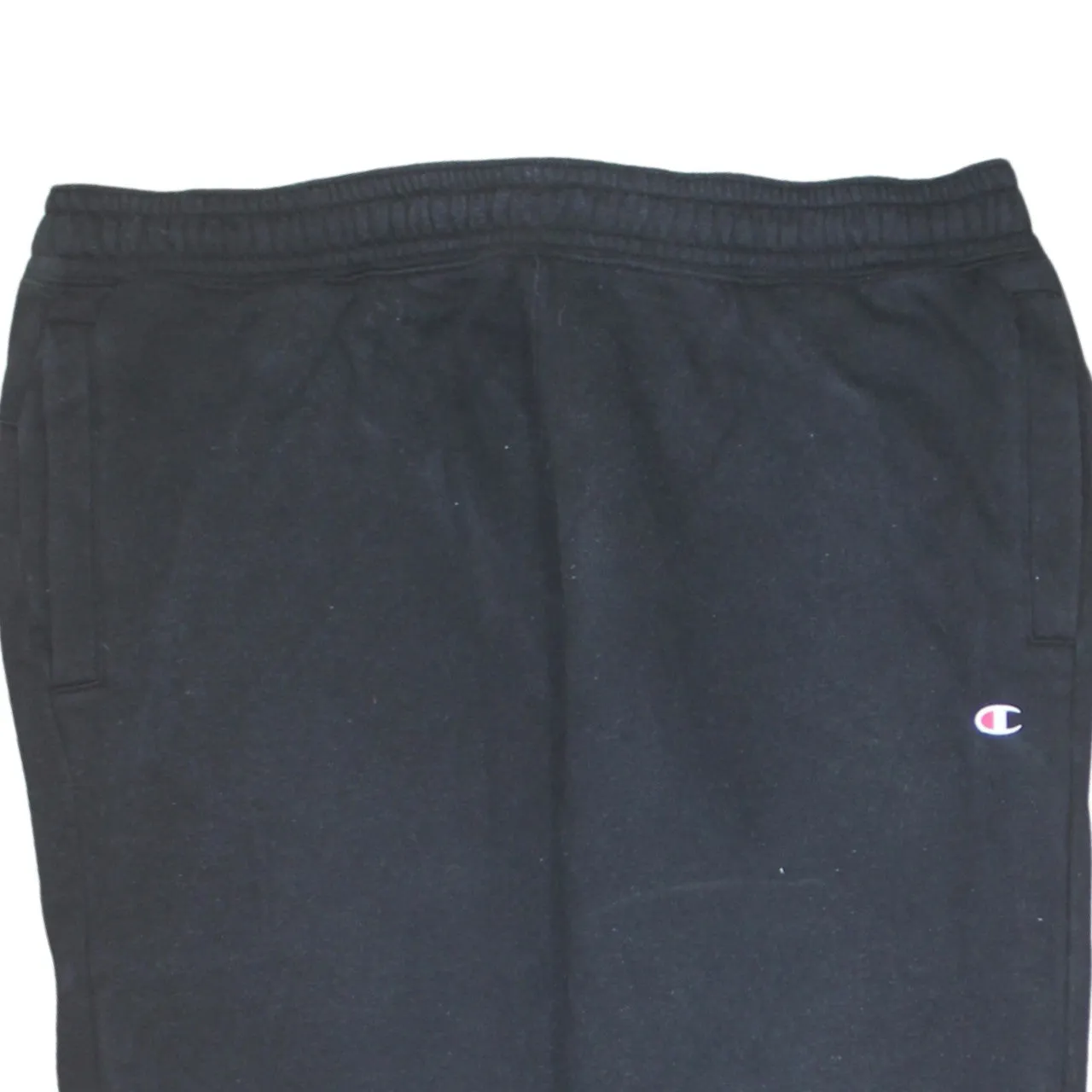 Champion 90's Elasticated Waistband Drawstrings Casual Joggers / Sweatpants Large Black sold by Vintage Club product image thumbnail 3