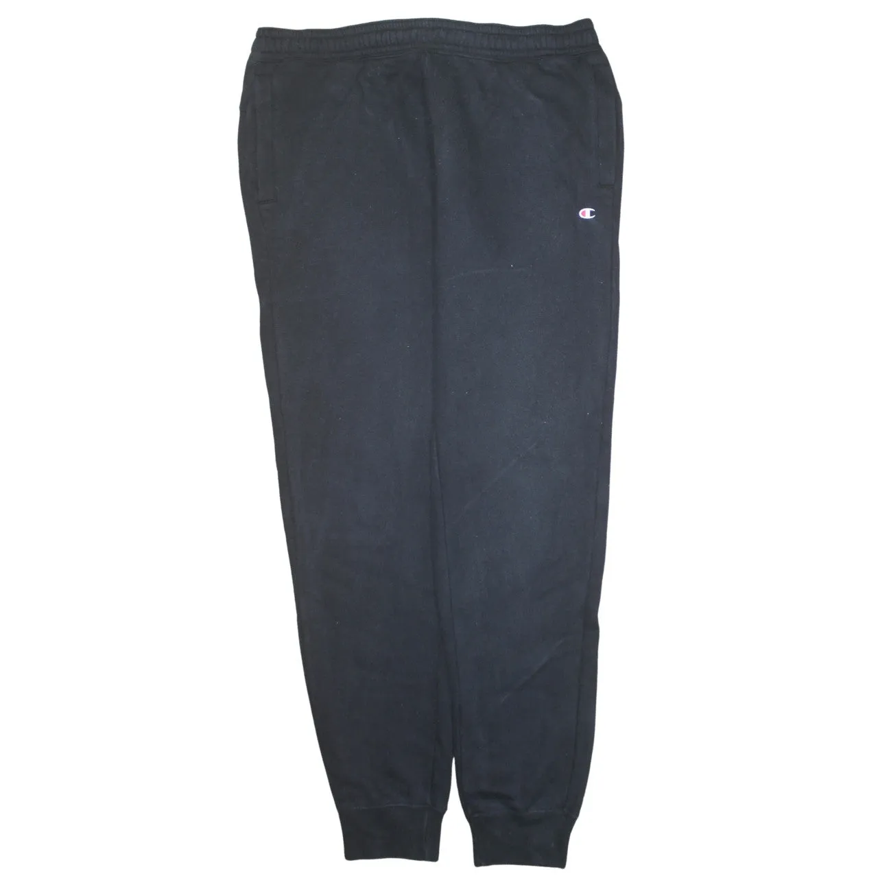 Champion 90's Elasticated Waistband Drawstrings Casual Joggers / Sweatpants Large Black sold by Vintage Club