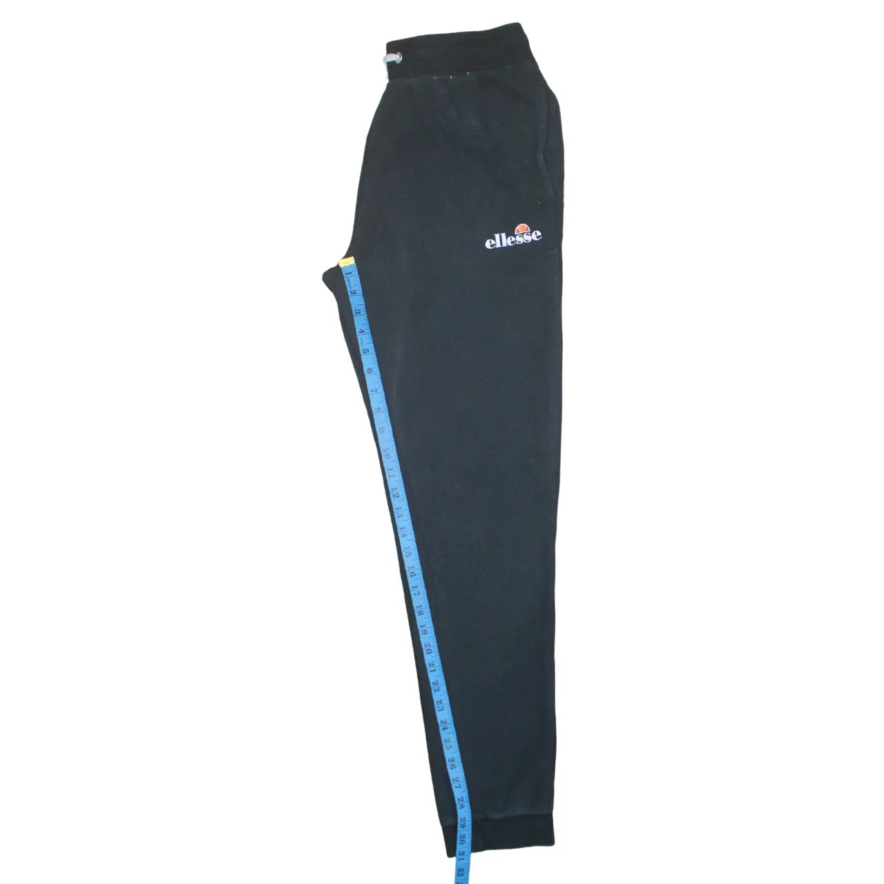Ellesse 90's Rib Cuff Casual Joggers / Sweatpants Large Black sold by Vintage Club product image thumbnail 5