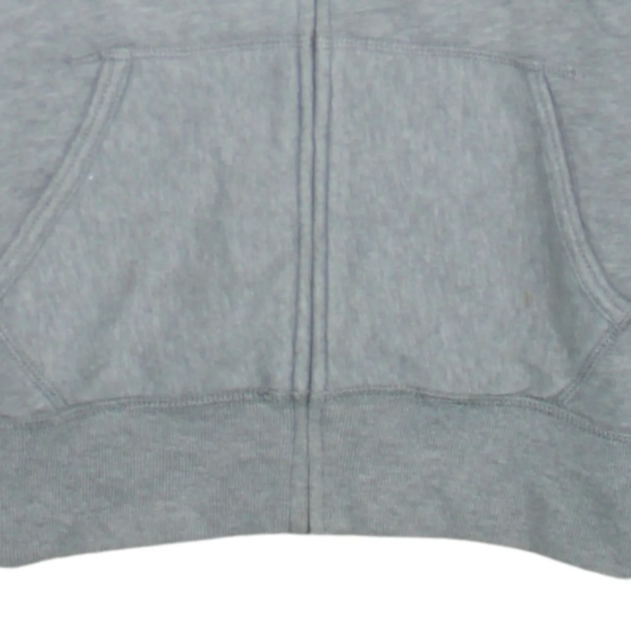 Polo Ralph Lauren 90's Drawstring Pockets Full Zip Up Hoodie Medium Grey sold by Vintage Club product image thumbnail 4