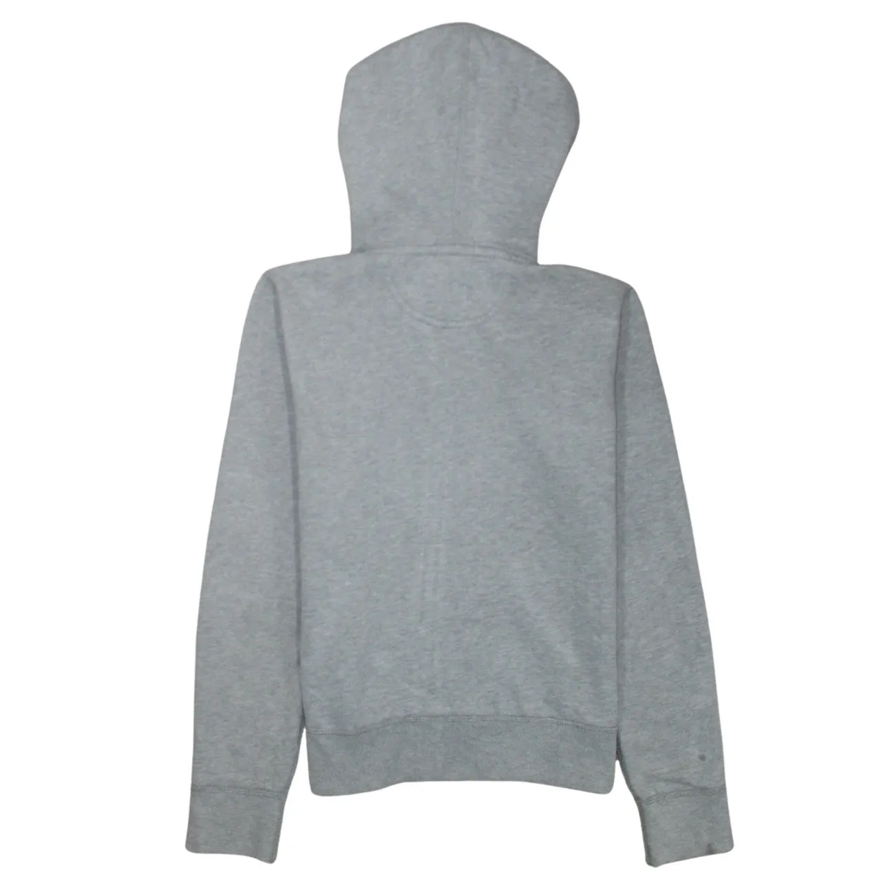 Polo Ralph Lauren 90's Drawstring Pockets Full Zip Up Hoodie Medium Grey sold by Vintage Club product image thumbnail 2