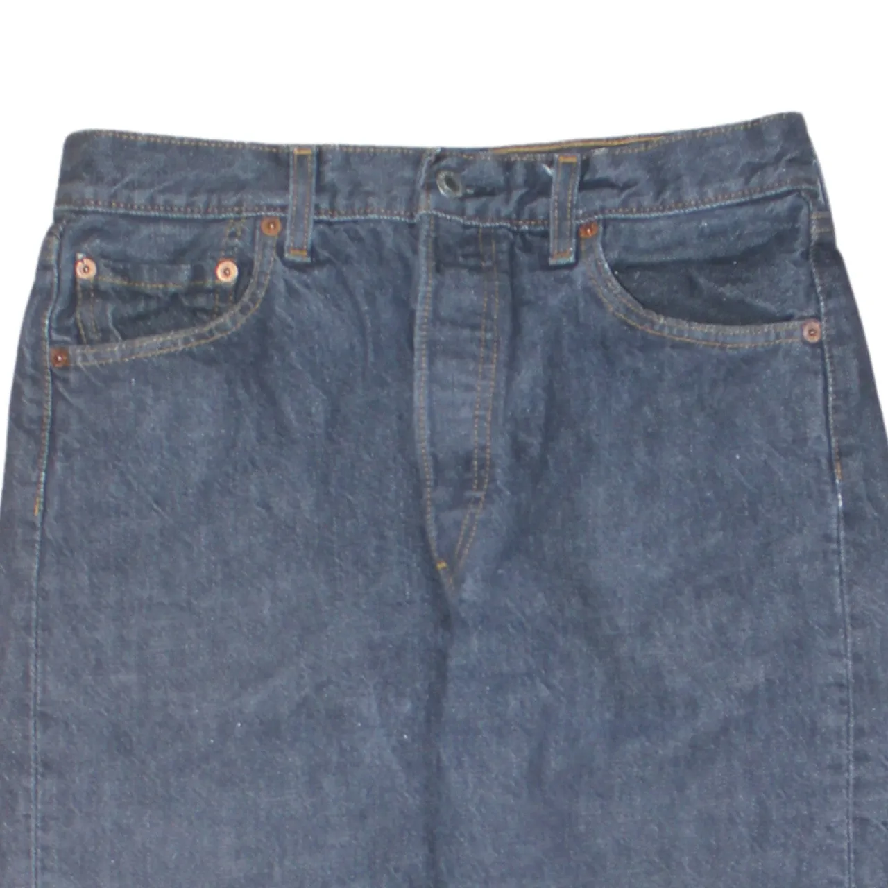 Levi Strauss &Co 90's 501 Straight Leg Baggy Jeans / Pants 30 Blue sold by Vintage Club product image thumbnail 3