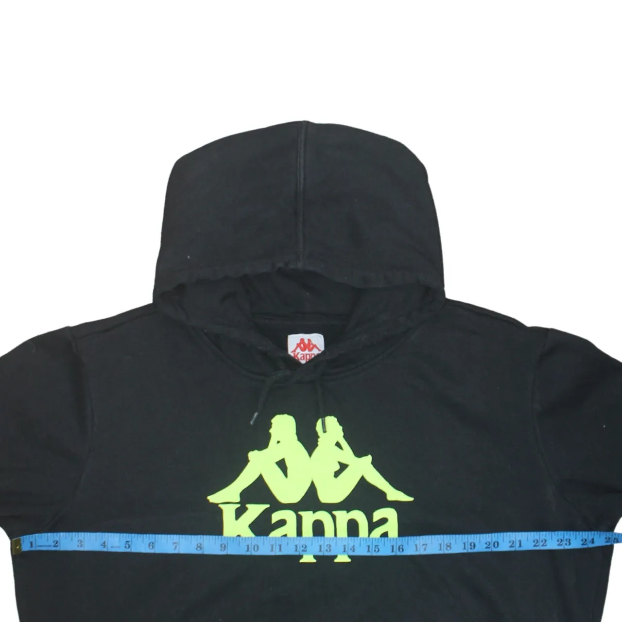 Kappa 90's Spellout Pullover Hoodie XLarge Black sold by Vintage Club product image thumbnail 5