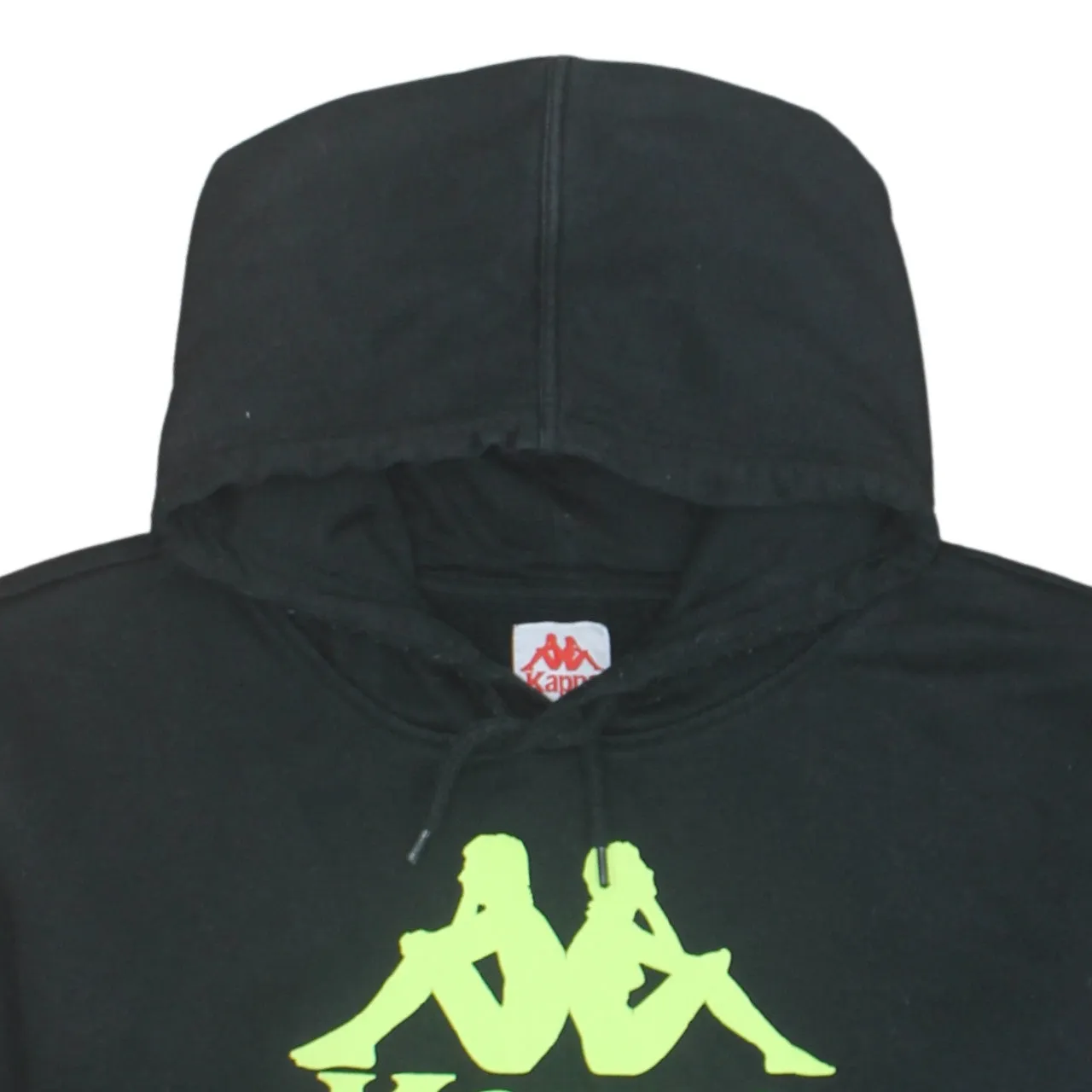 Kappa 90's Spellout Pullover Hoodie XLarge Black sold by Vintage Club product image thumbnail 3