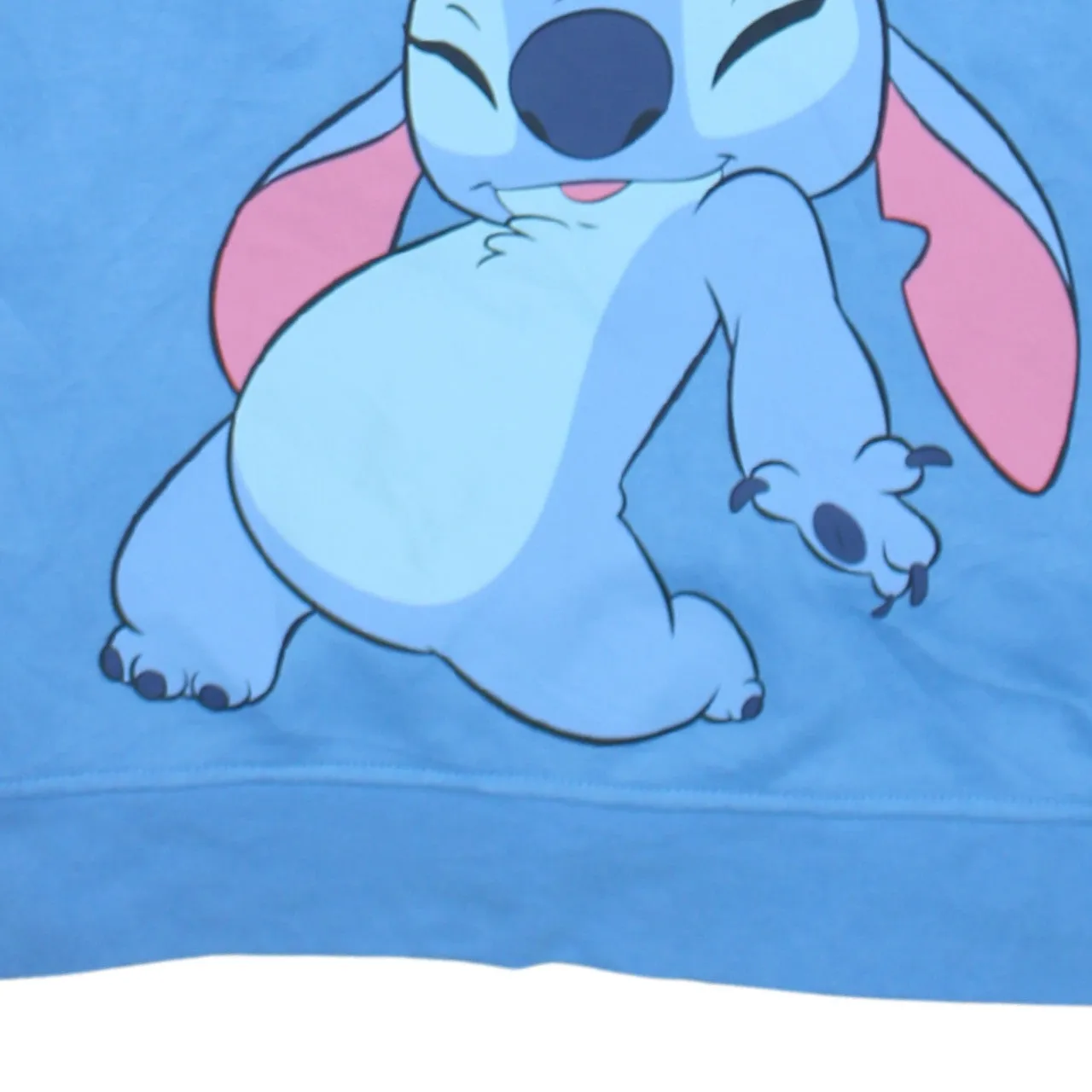 Disney 90's Stitch Crew Neck Sweatshirt Medium Blue sold by Vintage Club product image thumbnail 4