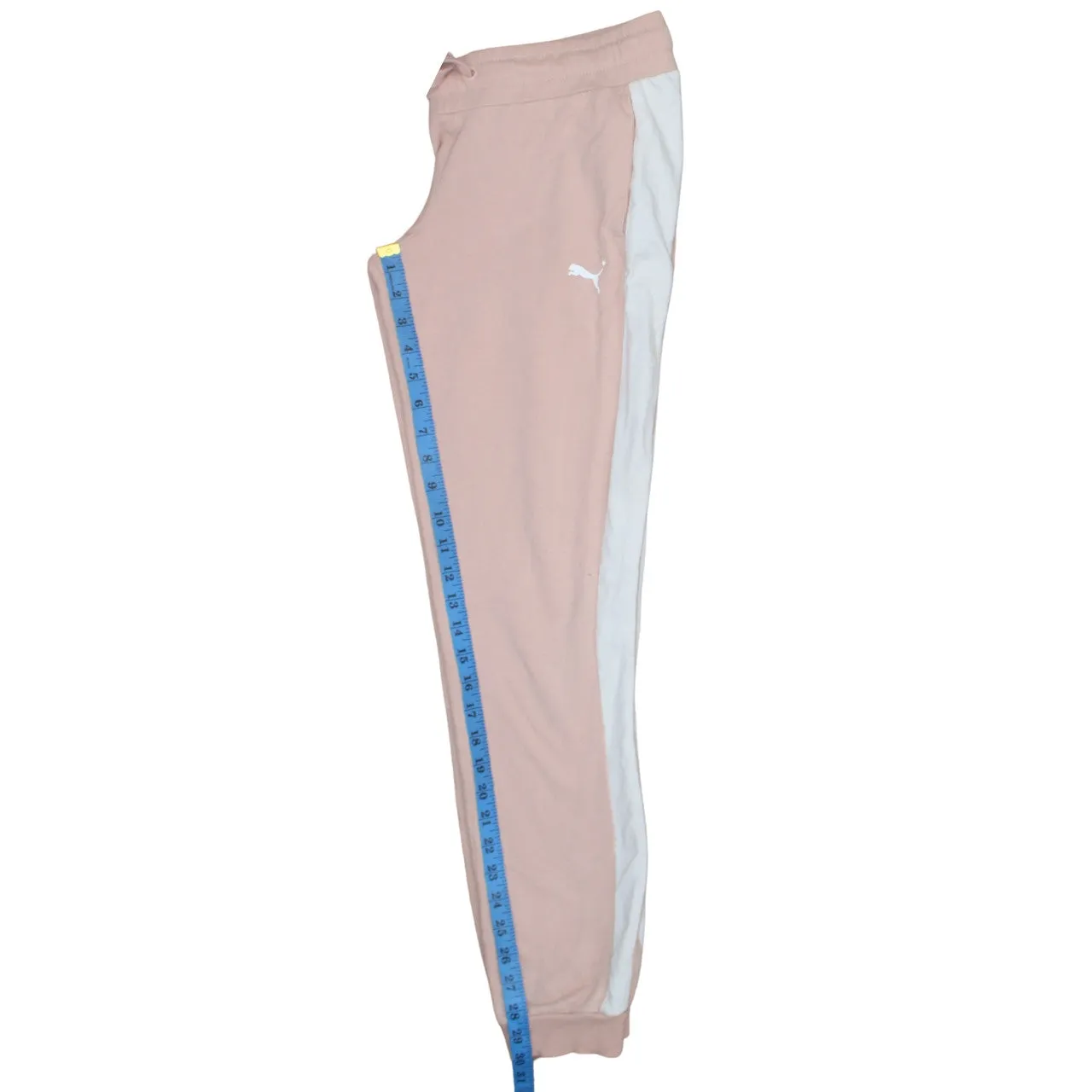 Puma 90's Rib Cuff Casual Joggers / Sweatpants Medium Pink sold by Vintage Club product image thumbnail 5