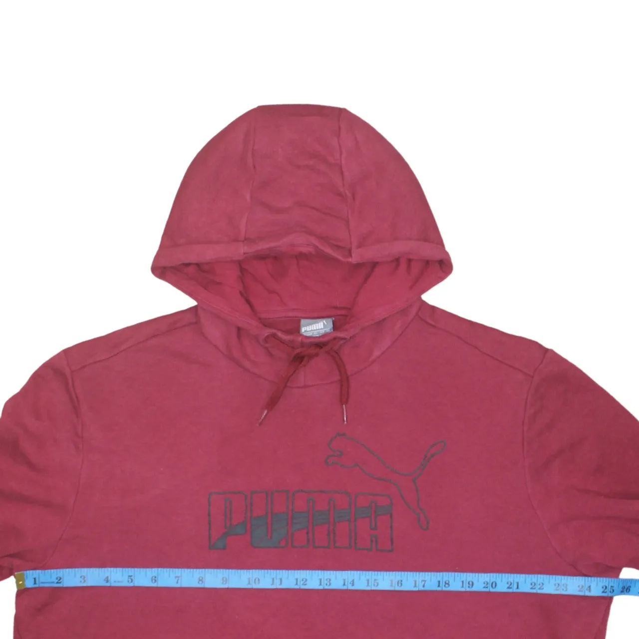 Puma 90's Spellout Pullover Hoodie XLarge Red sold by Vintage Club product image thumbnail 5