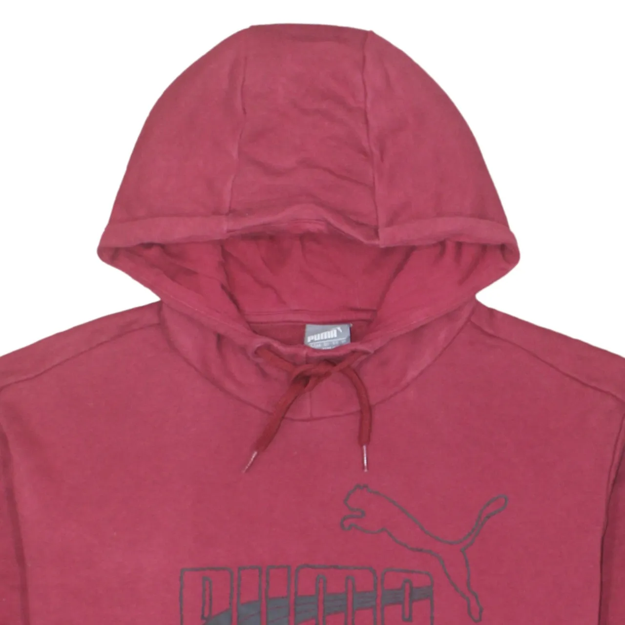 Puma 90's Spellout Pullover Hoodie XLarge Red sold by Vintage Club product image thumbnail 3