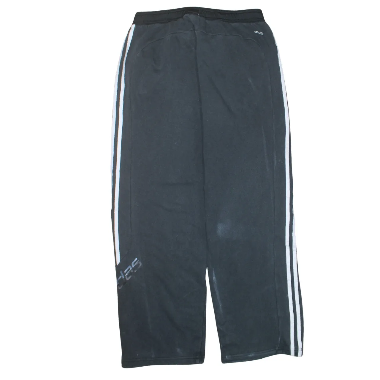 Adidas 90's 3 Stripes Straight Leg Baggy Trousers / Pants Medium Black sold by Vintage Club product image thumbnail 2