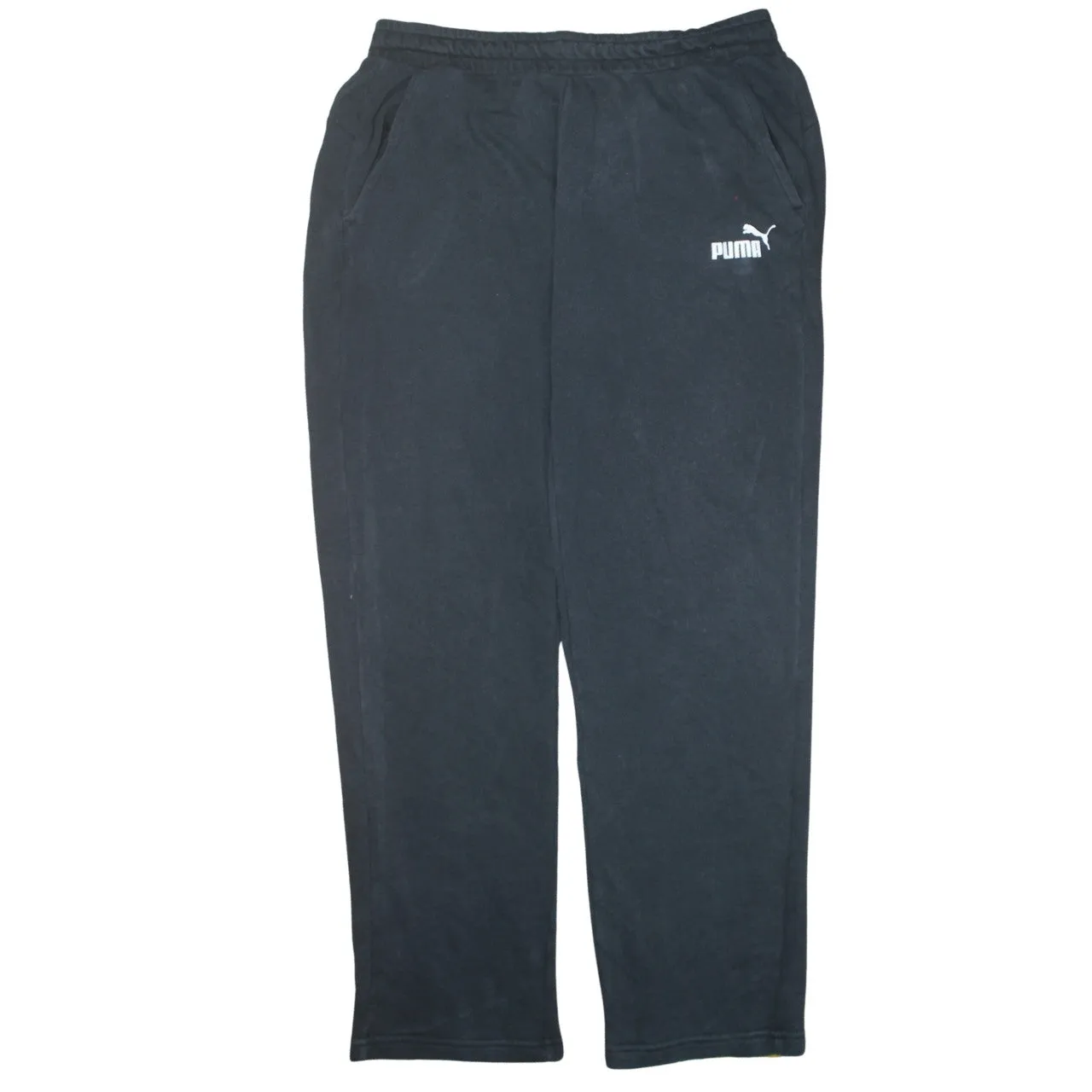 Puma 90's Lightweight Straight Leg Baggy Trousers / Pants Large Black sold by Vintage Club