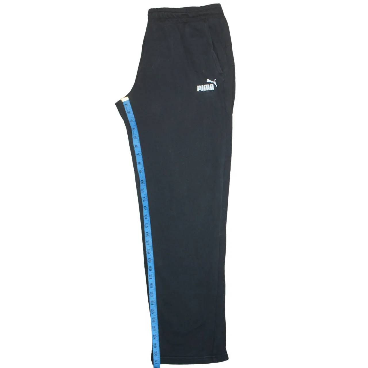 Puma 90's Lightweight Straight Leg Baggy Trousers / Pants Large Black sold by Vintage Club product image thumbnail 5