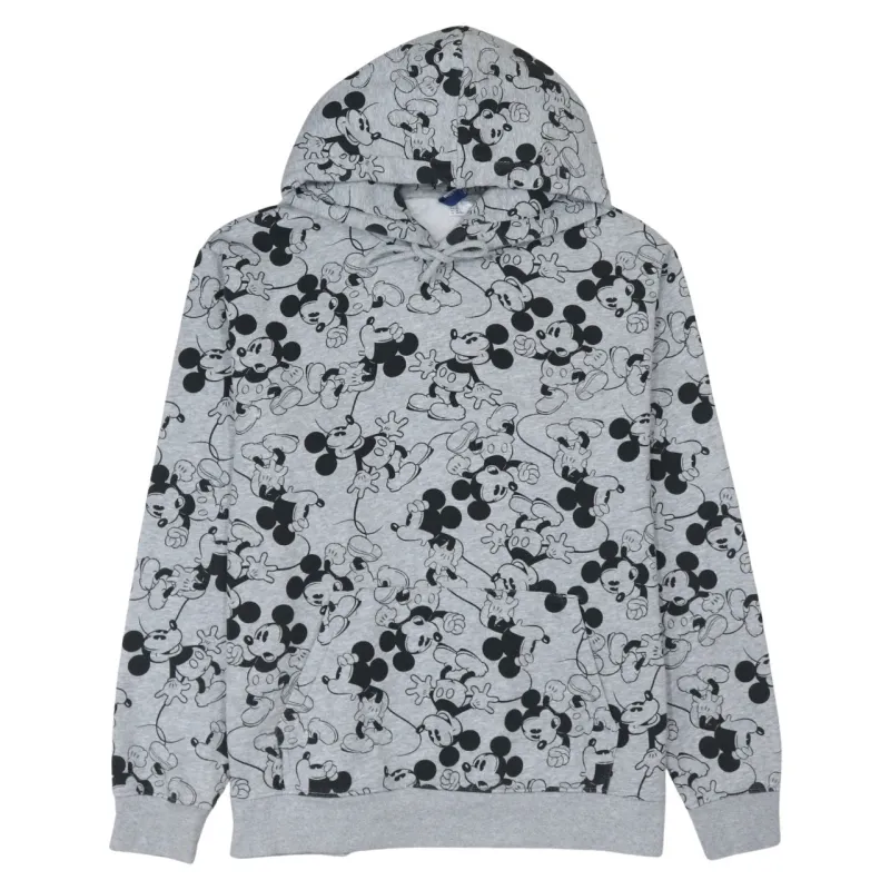 Disney 90's Plain Pullover Hoodie XLarge Grey sold by Vintage Club