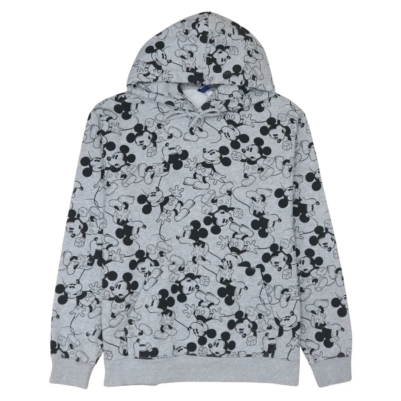 Disney 90's Plain Pullover Hoodie XLarge Grey sold by Vintage Club