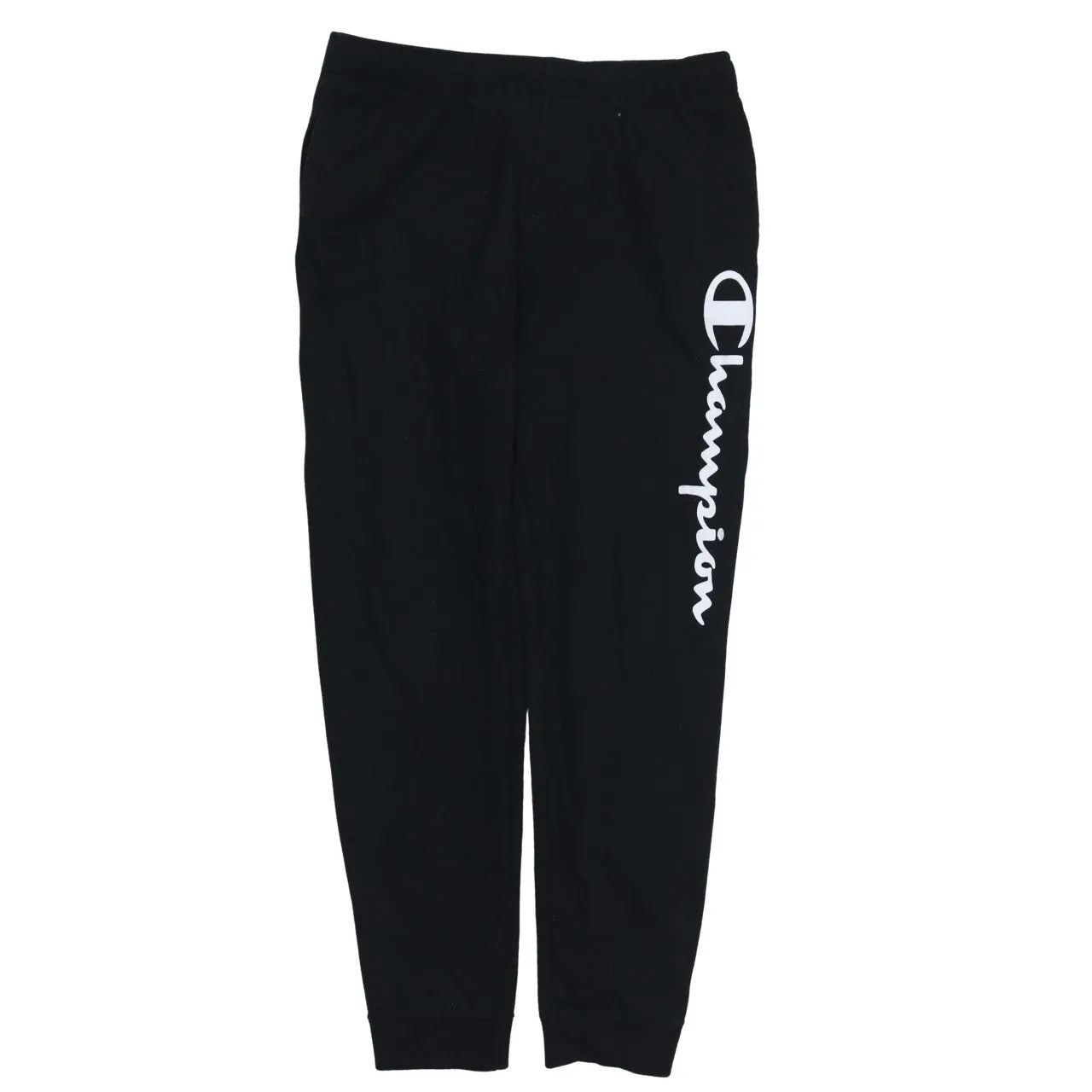 Champion 90's Rib Cuff Casual Joggers / Sweatpants Large Black sold by Vintage Club