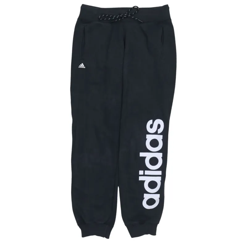 Adidas 90's Rib Cuff Casual Joggers / Sweatpants Small Black sold by Vintage Club