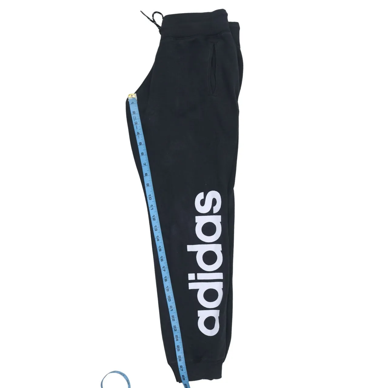 Adidas 90's Rib Cuff Casual Joggers / Sweatpants Small Black sold by Vintage Club product image thumbnail 5