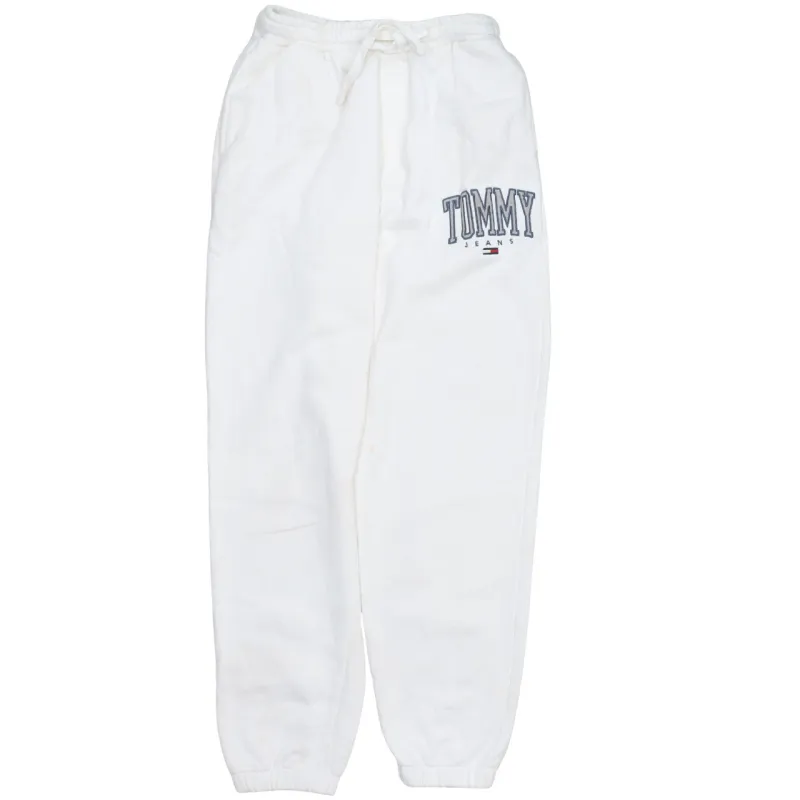 Tommy Jeans 90's Tracksuit Casual Joggers / Sweatpants Medium White made by Vintage Club