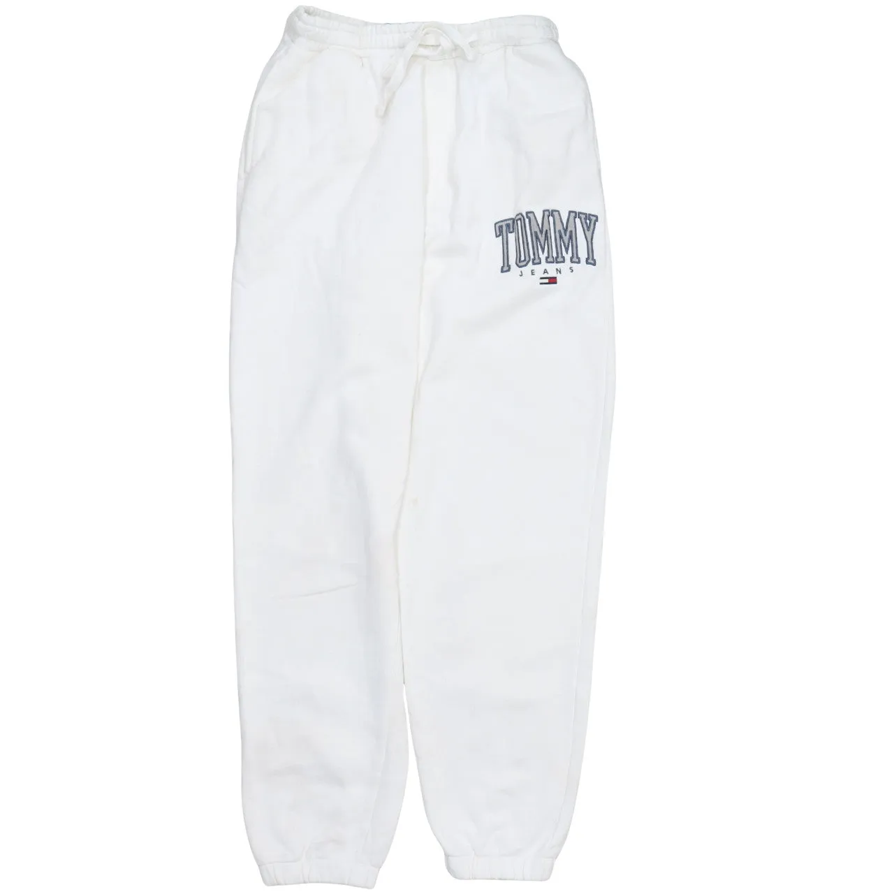 Tommy Jeans 90's Tracksuit Casual Joggers / Sweatpants Medium White sold by Vintage Club