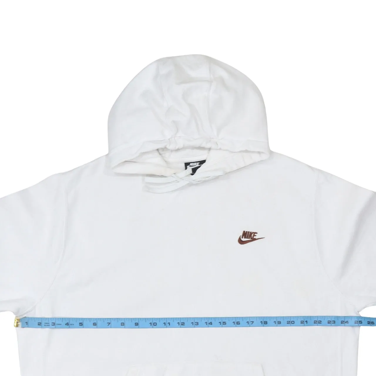 Nike 90's Swoosh Pullover Hoodie XLarge White sold by Vintage Club product image thumbnail 5