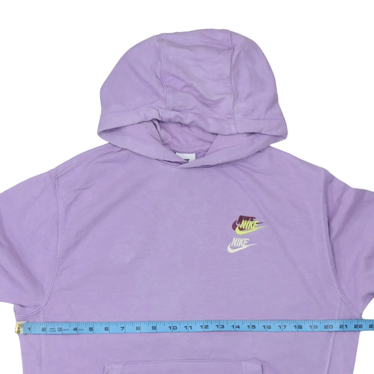 Nike 90's Spellout Pullover Hoodie Medium Purple sold by Vintage Club product image thumbnail 5