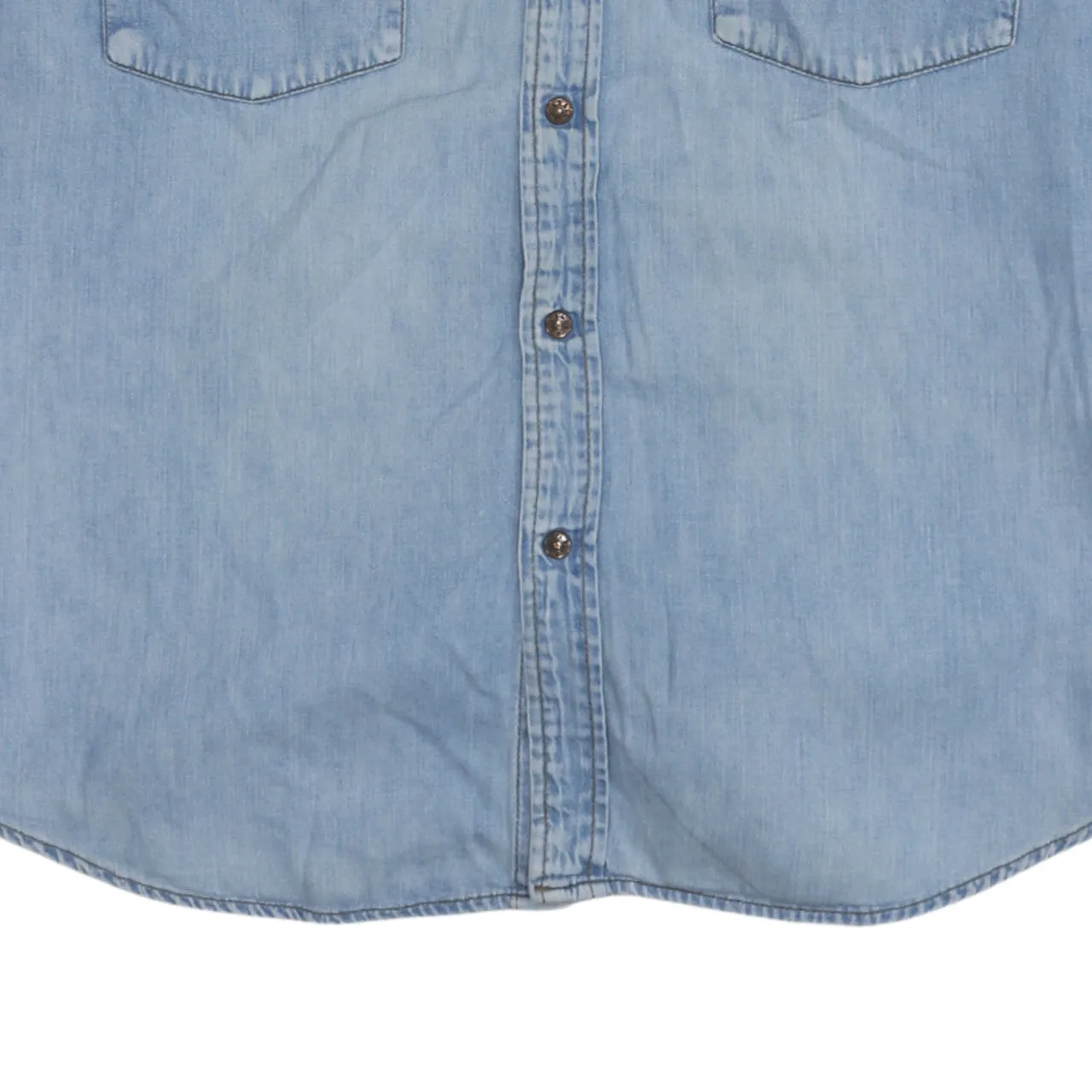 Levi Strauss &Co 90's Long Sleeve Button Up Shirt XLarge Blue sold by Vintage Club product image thumbnail 4