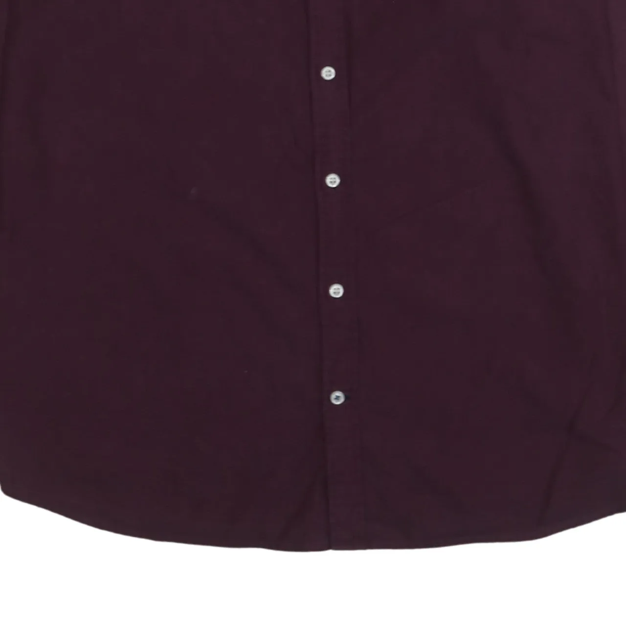 Tommy Hilfiger 90's Long Sleeve Button Up Shirt XXLarge (2XL) Burgundy Red sold by Vintage Club product image thumbnail 4