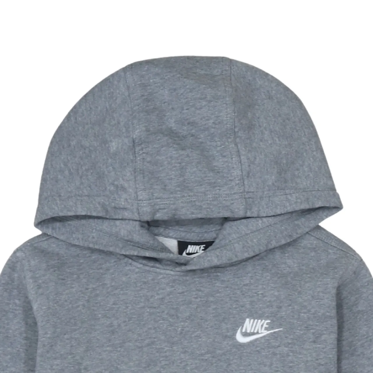 Nike 90's Swoosh Pullover Hoodie Large Grey sold by Vintage Club product image thumbnail 3